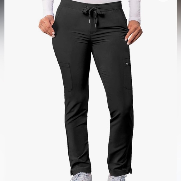 Navy Adar Addition Scrubs for Women - Cargo Drawstring Scrub PantsNWOT - Picture 3 of 12